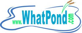 WHATPOND logo white